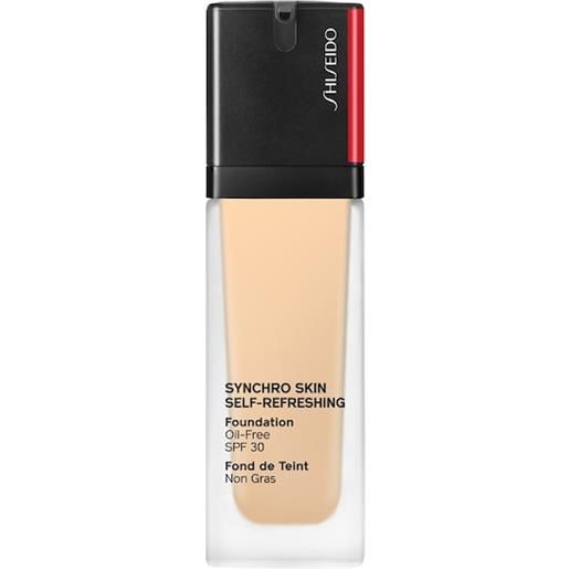 Shiseido face makeup foundation synchro skin self-refreshing foundation no. 210
