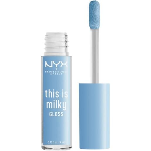 NYX Professional Makeup trucco delle labbra lipgloss this is milky gloss malt shake