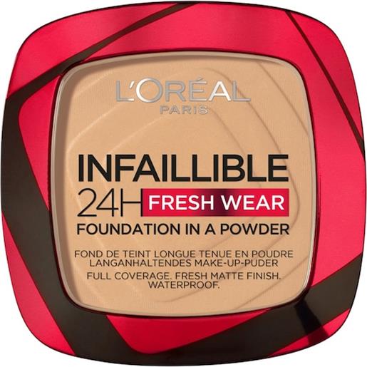 L'Oréal Paris trucco del viso polvere infaillible 24h fresh wear make-up powder 200 golden sand