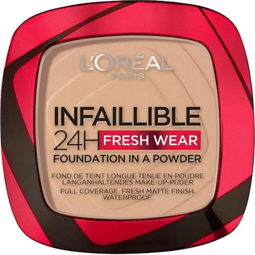 L'Oréal Paris trucco del viso polvere infaillible 24h fresh wear make-up powder 130 true beige