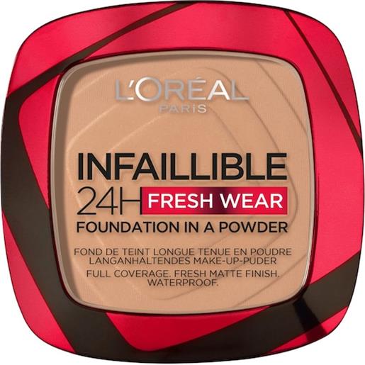L'Oréal Paris trucco del viso polvere infaillible 24h fresh wear make-up powder 220 sand
