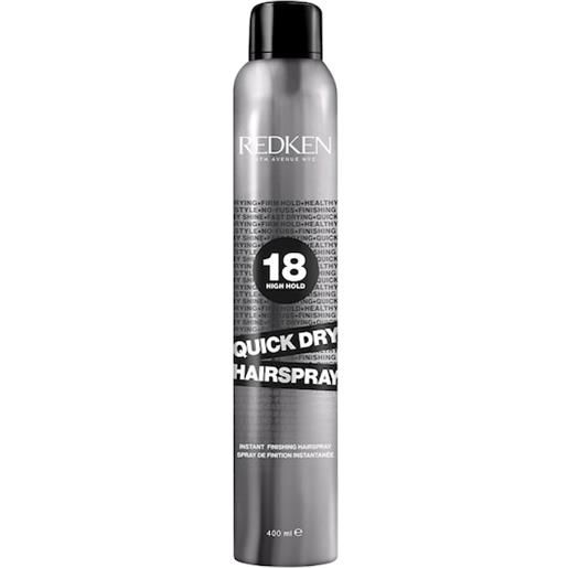 Redken styling styling quick dry hairspray