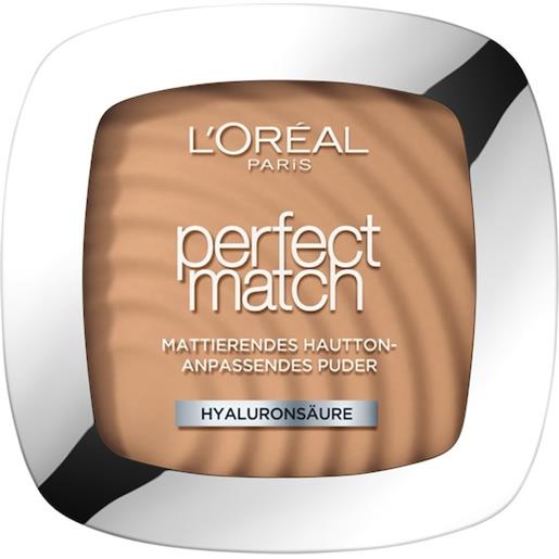 L'Oréal Paris trucco del viso polvere cipria perfect match 7. D/7. W ambra dorata