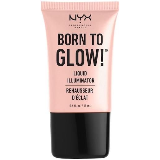 NYX Professional Makeup facial make-up highlighter born to glow liquid illuminator 01 sunbeam