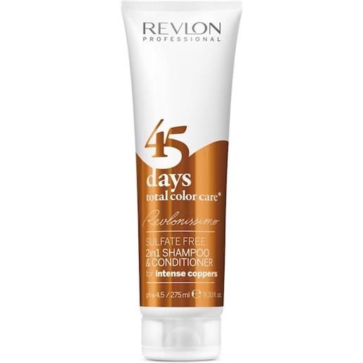 Revlon Professional revlon-professional cura-dei-capelli revlonissimo-45-days. Shampoo & conditioner intense coppers 275 ml (31,20 € / 1 l)