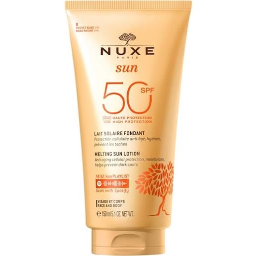 Nuxe cura-del-corpo sun. Melting lotion high protection spf 50 150 ml (171,67 € / 1 l)