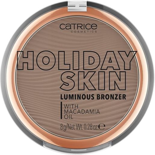 Catrice trucco del viso bronzer holiday skin luminous bronzer no. 020 off to the island