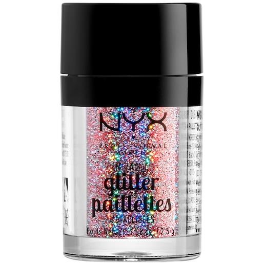 NYX Professional Makeup facial make-up foundation metallic glitter beauty beam