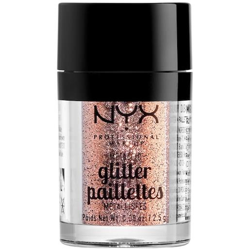 NYX Professional Makeup facial make-up foundation metallic glitter goldstone