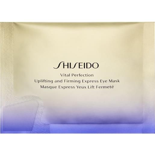 Shiseido linee per la cura del viso vital perfection uplifting and firming express eye mask