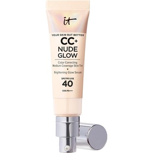 it Cosmetics cura del viso bb-cream cc+ nude glow spf 40 fair porcelain