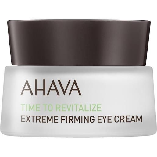 Ahava cura del viso time to revitalize extreme firming eye cream