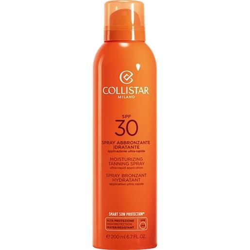Collistar cura del sole sun protection moisturizing tanning spray spf 20