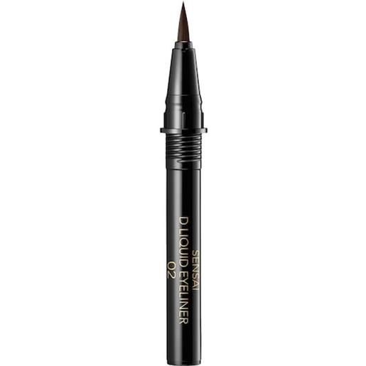 SENSAI make-up colours designing liquid eyeliner refill no. 02 deep brown