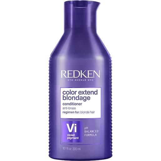 Redken bleached hair color extend blondage blondage. Conditioner