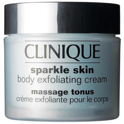 Clinique solari e cura del corpo body sparkle skin body exfoliating cream