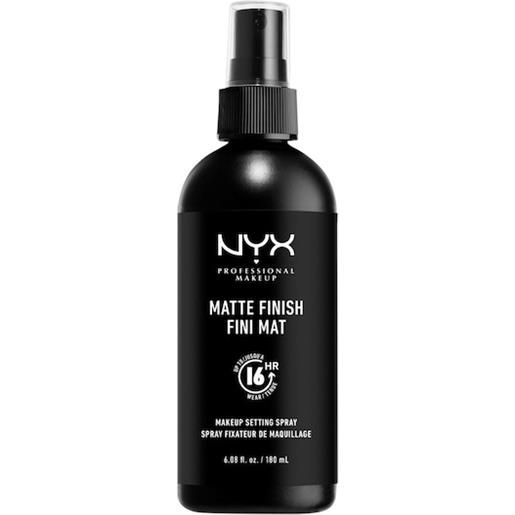 NYX Professional Makeup facial make-up foundation matte finish spray