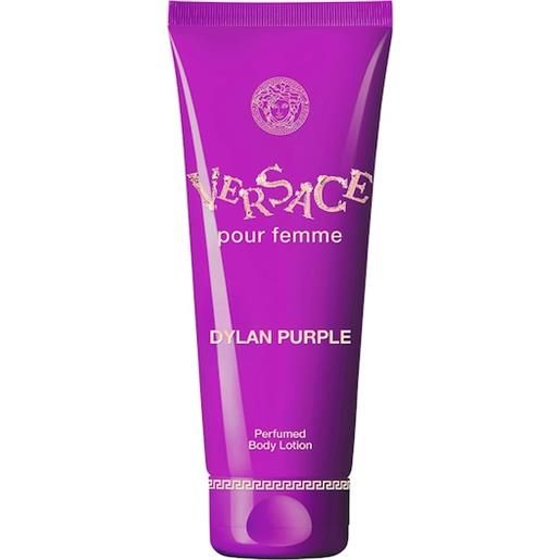 Versace profumi da donna dylan purple pour femme body lotion