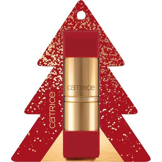 Catrice collezione sparks of joy satin lipstick ruby kisses for santa