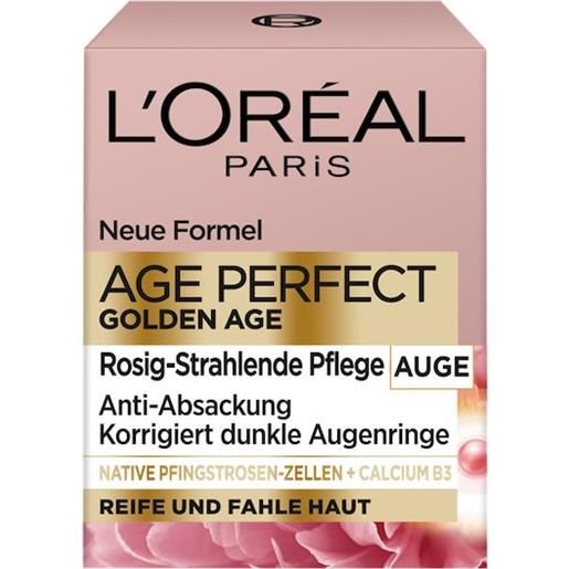 L'Oréal Paris cura del viso cura degli occhi crema contorno occhi golden age rosé