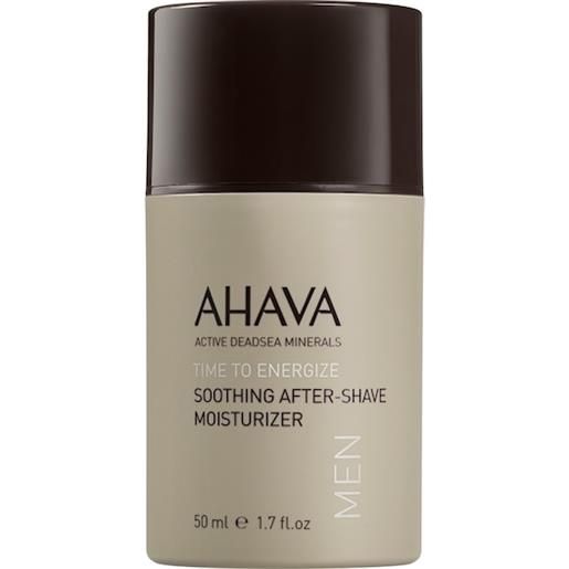 Ahava cura per uomo time to energize men soothing after-shave moisturizer