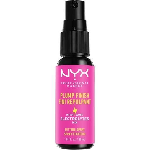 NYX Professional Makeup facial make-up foundation plump finish setting spray