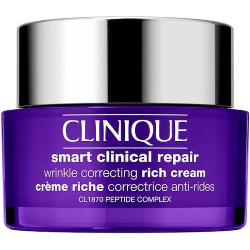 Clinique cura della pelle cura idratante smart clinical repair wrinkle rich cream
