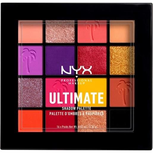NYX Professional Makeup trucco degli occhi ombretto ultimate shadow palette festival