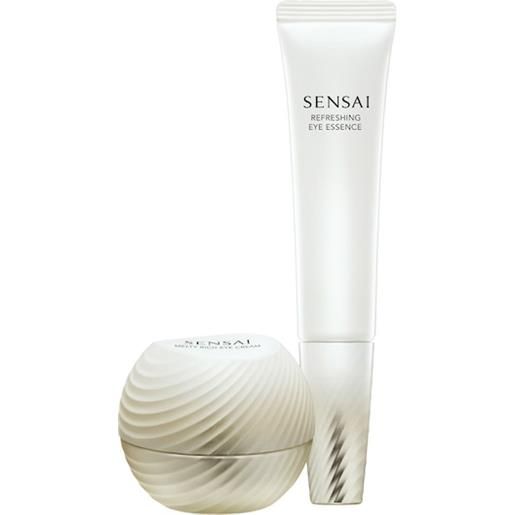 SENSAI cura della pelle expert products total eye treatment refreshing eye essence 20 ml + melty rich eye cream 15 ml