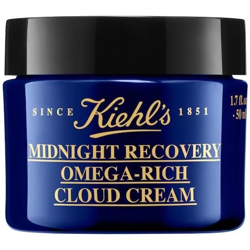 Kiehl's cura del viso cura anti-età midnight recovery omega rich cloud cream