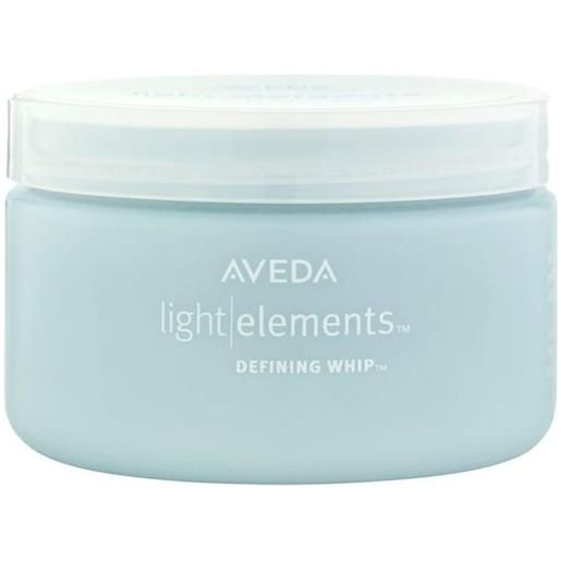 Aveda hair care styling light elements. Defining whip