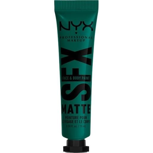 NYX Professional Makeup cura della pelle cura del corpo sfx face & body paint matte 04 must sea