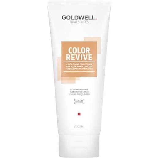 Goldwell dualsenses color revive conditioner dark warm blonde