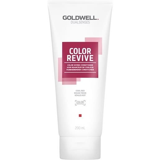 Goldwell dualsenses color revive conditioner cool red