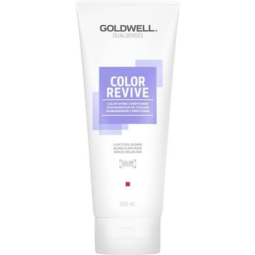 Goldwell dualsenses color revive conditioner light cool blonde