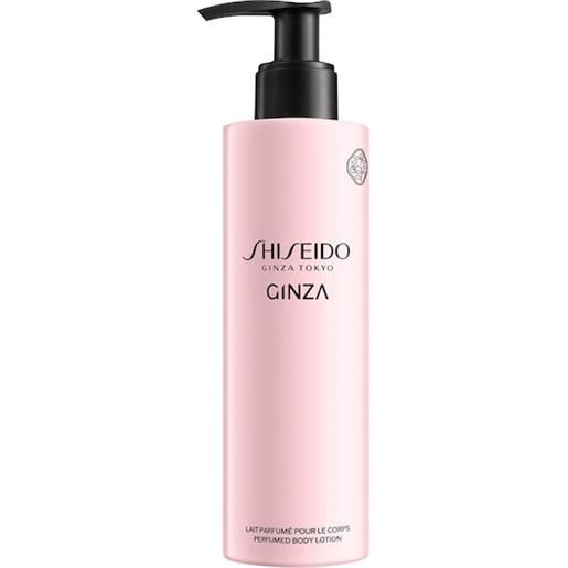 Shiseido fragrance ginza body lotion