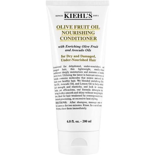 Kiehl's trattamento capelli e acconciature conditioner olive fruit oil nourishing conditioner