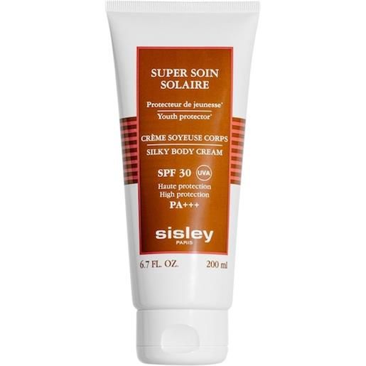Sisley cura della pelle cura del sole super soin solaire. Crème soyeuse corps spf 30 pa+++