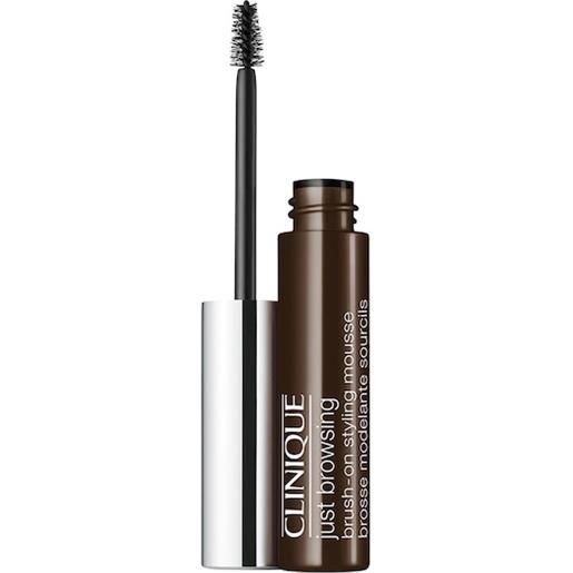 Clinique make-up occhi just browsing brush-on styling mousse no. 04 black/brown