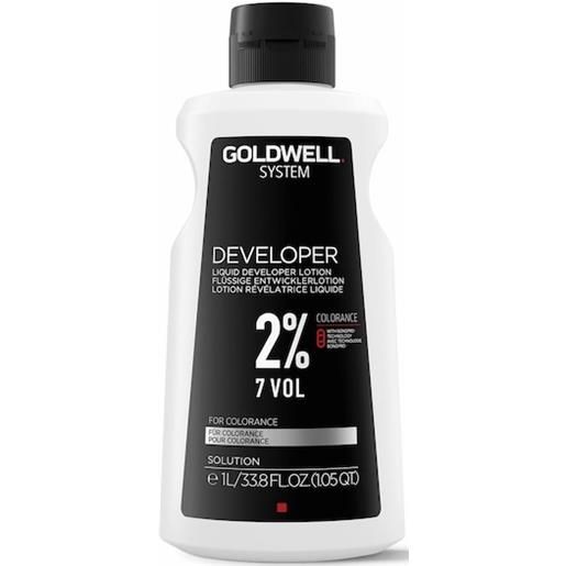 Goldwell system colour service liquid developer lotion