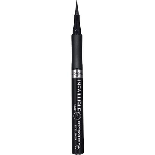 L'Oréal Paris trucco degli occhi eyeliner infaillible precision felt liner 01 nero