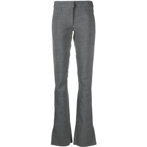 16Arlington pantaloni con dettagli non finiti - grigio
