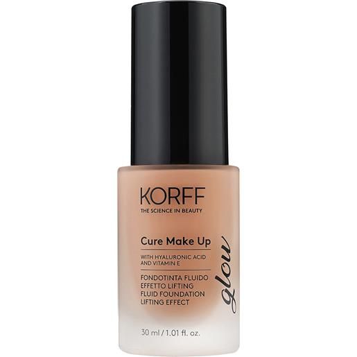 KORFF Srl korff make up fondotinta effetto lifting glow 06 - fondotinta fluido illuminante - colore 06 - 30 ml