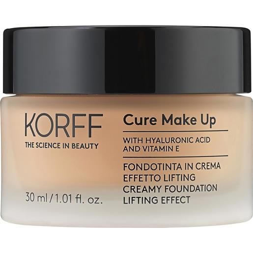 KORFF Srl korff make up fondotinta in crema effetto lifting 02 - fondotinta illuminante in crema - colore 02 - 30 ml