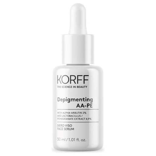 KORFF Srl korff depigmenting aa-pe siero viso antimacchie - contro l'iperpigmentazione cutanea - 30 ml
