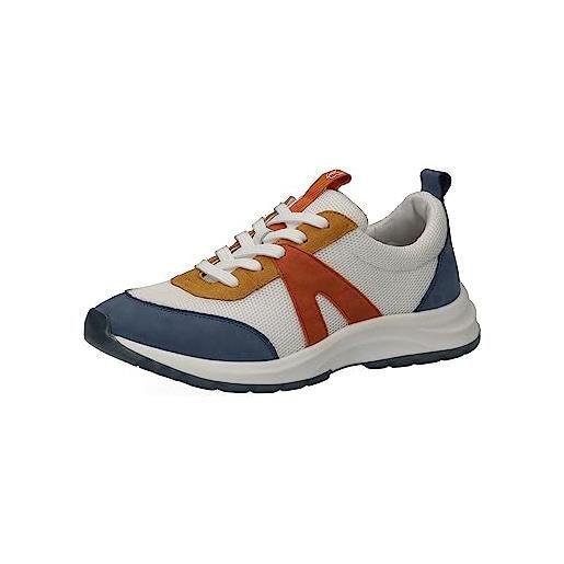 CAPRICE 9-9-23712-20, scarpe da ginnastica donna, arancione/blu, 39 eu