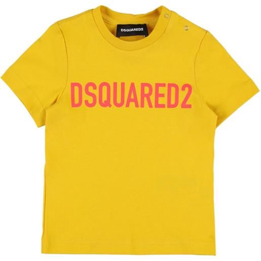 DSQUARED2 t-shirt in jersey di cotone stampato