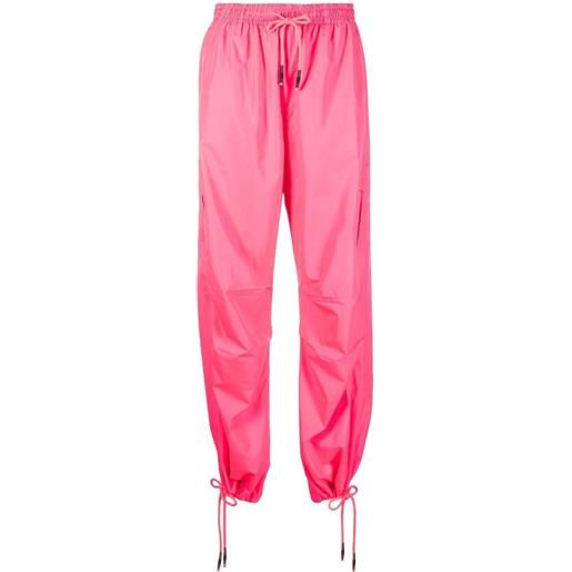 STYLAND pantaloni sportivi a gamba ampia - rosa