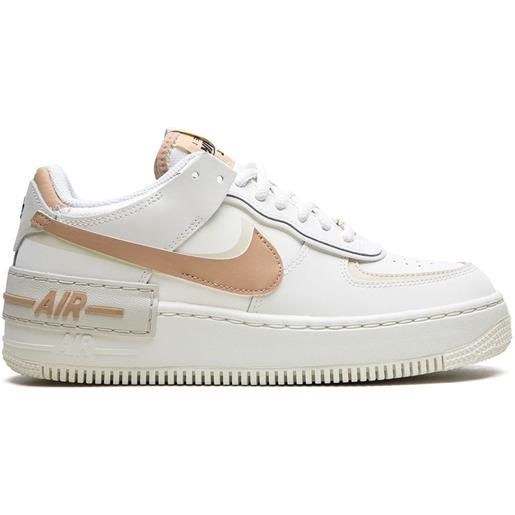 Nike sneakers air force 1 low shadow sail fossil light bone - bianco