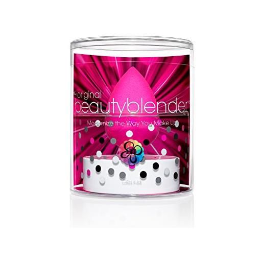BeautyBlender bellezza blender pulito frullatore detergente individuale solid 2 pezzi originali kit kit comprende: 1 blender 1 pulizia solid rosa